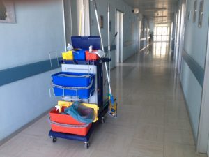 Limpiezas de centros sanitarios en Madrid.